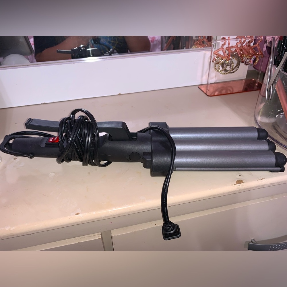 revlon 3 barrel hair crimper